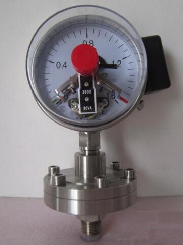 电接点隔膜压力表yxtp-100厂价销售西安铂科仪器仪表